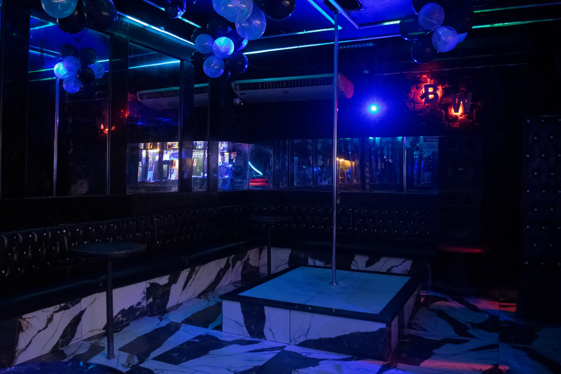Pista e lounge